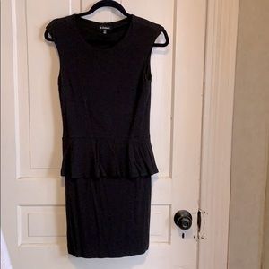 Jersey peplum waist dress